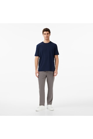 Nautica Erkek Lacivert Regular Fit T-shirt Düz V65361t Lacivert