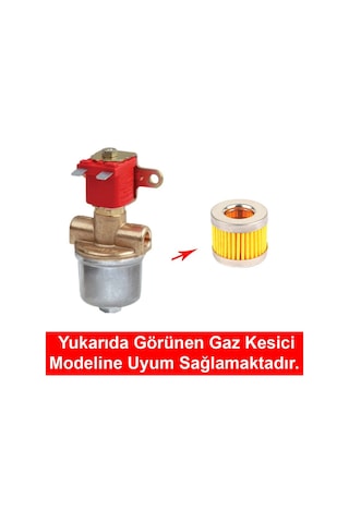Gaz Kesici Filtresi Yeni Tip 5 Adet Uyumlu/gaz Kesici Iç Filtresi