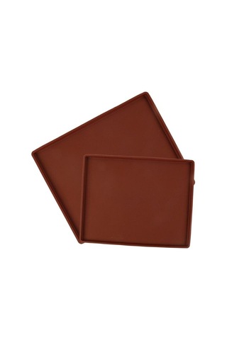 Jms 1 Adet Yapışmaz Silikon Pişirme Mat Kek Rulo Pişirme Araçları Kahverengi