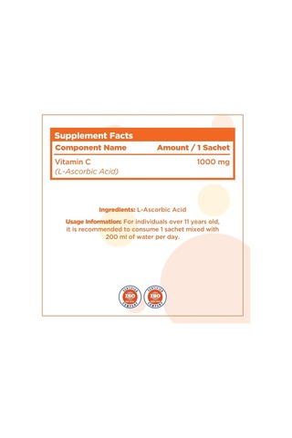 More Than Pure C 1000mg/saşe C Vitamini