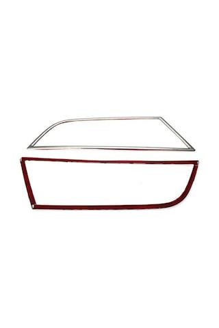 Skoda Octavıa A7 Sis Far Çerçevesi 2015 Krom 2 Parça Paslanma