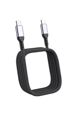 Go-des Gd-uc639 Type-c To Type-c Pd Hızlı Şarj Kablosu 60w 3m Siyah Siyah