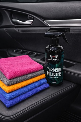 Torpido Parlatıcı Torpedo Polısher 500ml Ve 40 40 Mikrofiber Bez