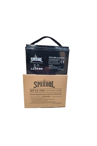 Speedol Akü 12x100 Ah Gel Battery