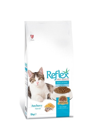 Reflex Hamsili Yetişkin Kedi Maması 15 KG
