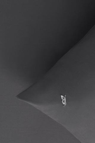 Sarev New Slow City Antrasit %100 Pamuk Tek Kişilik Lastikli Çarşaf Seti Antrasit