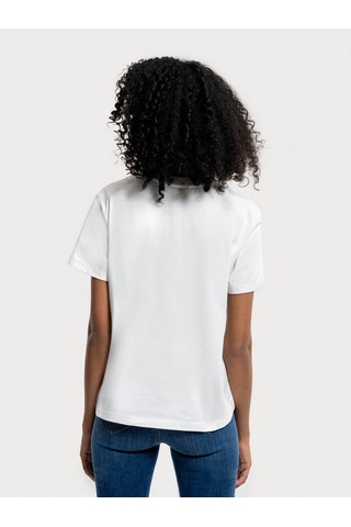 Loft Regular Fit Beyaz Kadın T-shirt Lf2036285 Beyaz