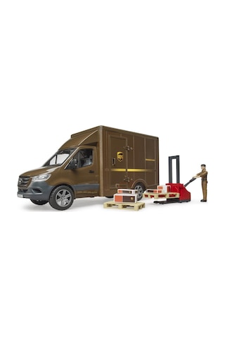 Bruder Mercedes Benz Sprinter Ups Kargo Aracı Transpalet Br02678