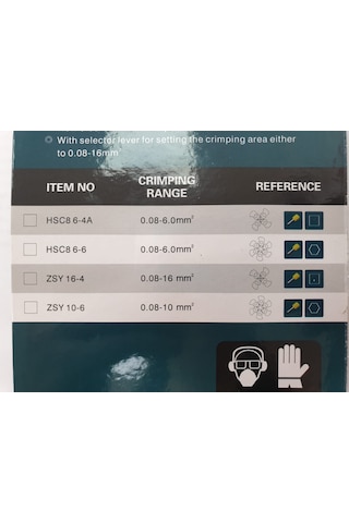 Zupper Hsc8 6-6 Yüksük Sıkma Pensesi