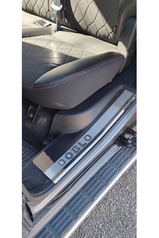 Fiat Doblo Krom İç Kapı Eşiği Takımı 2010-2022 Arası Paslanmaz Çe N11.3874