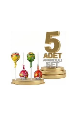Afia Lolipop Meyve Aromalı Sert Şeker 5x10 Gr