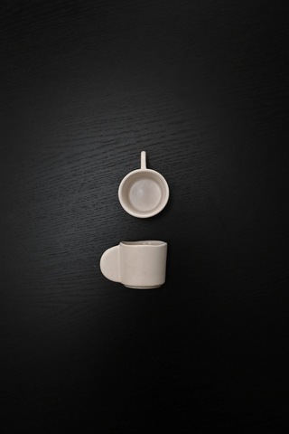 101 Copenhagen Native El Yapımı Seramik 6 Parça Espresso Fincan Seti Krem