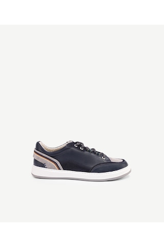 Yargıcı Deri Bağlı Sneakers 24yeay4469x 004 Lacivert
