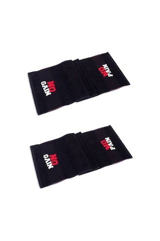 Vevien Home No Pain No Gain 30x100 Cm %100 Pamuklu 2'li Spor Havlusu Fitness