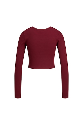 Jack & Jones Jxfeline Kadın Tişört Kirmizi
