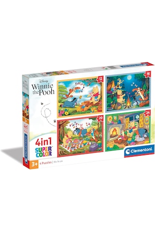 Clementoni 4in1 Disney Winnie The Pooh Puzzle