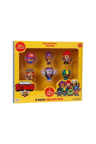 Pmı Brw2070 Brawl Stars 8'li Delüks Figür Set Asorti 44 Cats