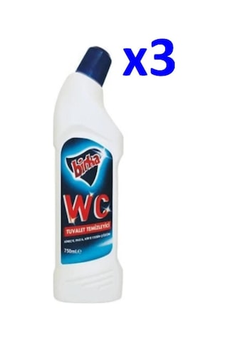 Birka Wc Tuvalet Temizleyici 750 ML 3'lü