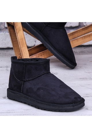 Pierre Cardin Kısa Süet Kadife Kadın Bot Kışlık