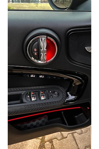 F54 F55 F60 Mini Cooper İç Kapı Kolu Sticker Kaplama Gray Jk