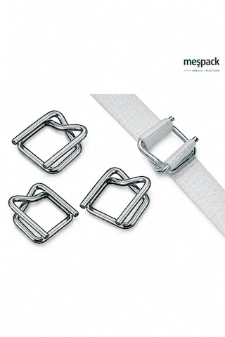 16'lık Kompozit Ve Polyester Çember Tokası Bukle Toka 16mm 1000 Adet -