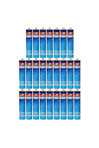 Dayson 25 Adet Dayson Pu Mastik Silikon Yapıştırıcı Siyah 280 Ml