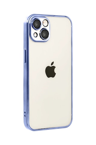 Newface - 422 - Apple Uyumlu iPhone 15 Razer Lensli Silikon - - Smglobal - Açık Mavi