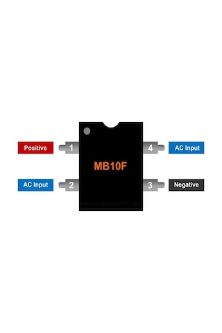 Mb10f 0.5a 1000v Smd Köprü Diyot