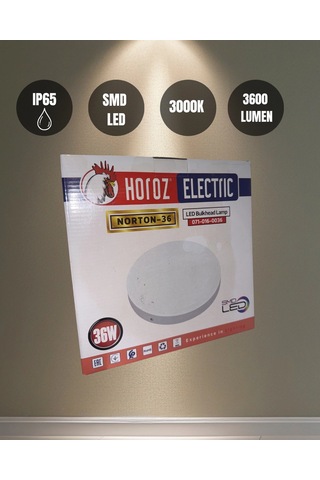 Horoz 071-016-0036 Sıva Üstü Led Panel 36w Günışığı Gün Işığı
