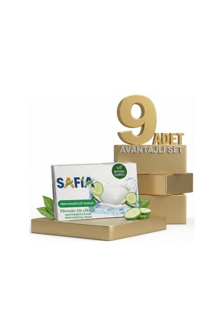 Safia Salatalık Nemlendirici Sabun 9x90 Gr