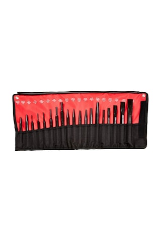 Tools 61019 Zımba Ve Keski Seti, Siyah Oksit Kaplama, 19 Parça