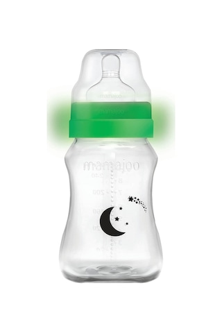 Mamajoo Gece & Gündüz Biberonu 270 ml & Anti-Kolik Biberon Emziği No:2 / M
