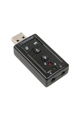USB Virtual Sound 7.1 Kanal Harici Ses Kartı