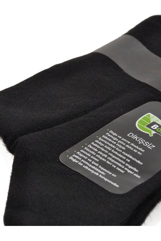 Siyah Unisex Çorap 24k003 Uzun Çorap Siyah