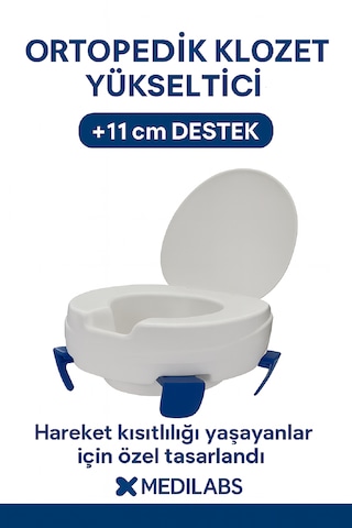 Klozet Yükseltici Tuvalet Yükseltici Tuvalet Oturma Desteği Klozet Yükseltici Aparat Beyaz