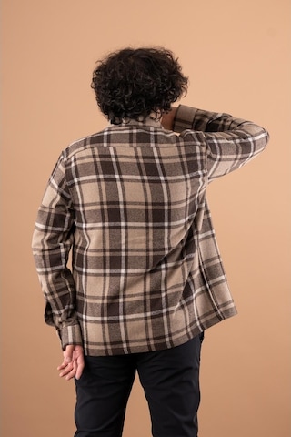 Bican Çift Cepli Oversize Erkek Oduncu Gömlek (513379186)