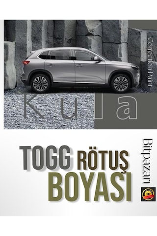 Togg Kula Grisi - 25ml Rötuş Boyası