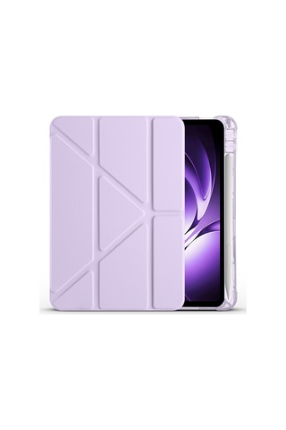 Xiaomi Redmi K Pad Kılıf Zore Tri Folding Kalem Bölmeli Standlı Kılıf Arka Kapak