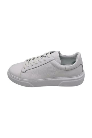 King Paolo King Shoes Erkek Sneaker Beyaz Bordo
