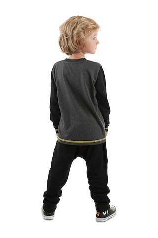 Denokids Be Brave Erkek Çocuk T-shirt Pantolon Takım Çok Renkli