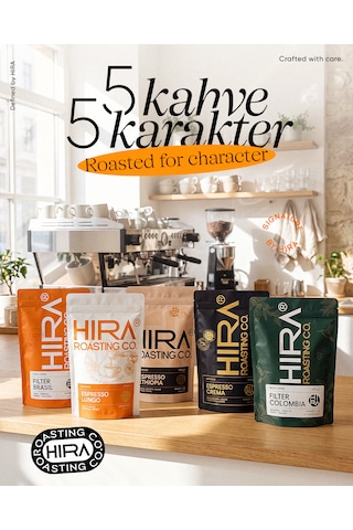 Hıra Roasting Co Brasıl Öğütülmüş Filtre Kahve 250 Gr