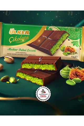 Ülker Meşhur Dubai Lezzeti Dubai Çikolatası 93 G