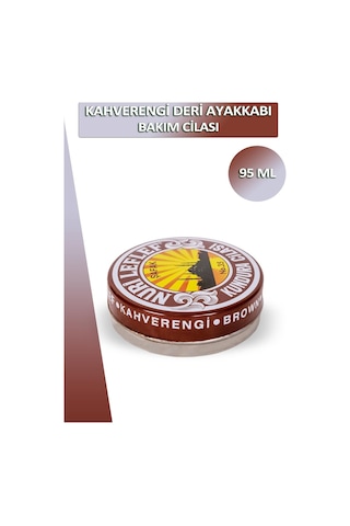 Nuri Leflef Deri Ayakkabı Bakım Cilası 95 Ml 001