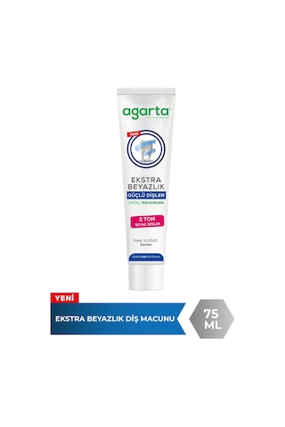 Doğal Ekstra Beyazlık Güçlü Dişler Diş Macunu 75 Ml