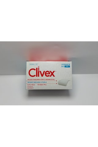 Hazır Pansuman Örtü Nonwoven 5cmx9cm 50adet C609