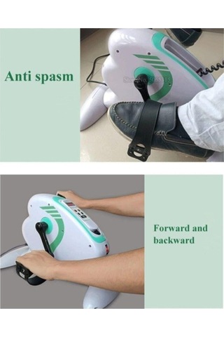 Medikaltec Ev Tipi Elektrikli Egzersiz Bisikleti, Motorlu El Kol Ayak Egzersiz Pedalı