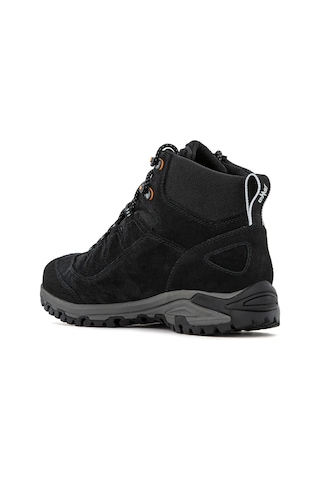 Lomer Italy Sella Iı Mtx High Suede Waterproof Vibram Süet Deri Erkek Bot Offblack Siyah Siyah