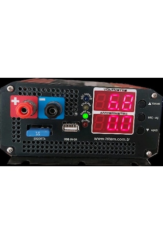 Desa 12V 15A - 6V 15A - 24V 7A Akü Şarj Cihazı ve Redresör