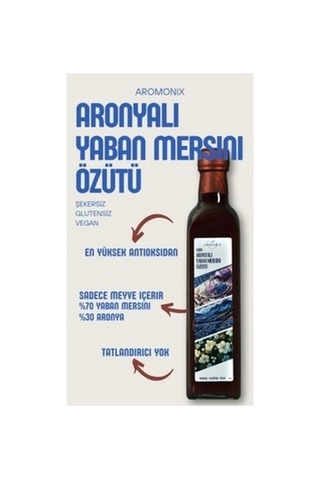Aromonix Aronyalı Yaban Mersini Özü 500ml