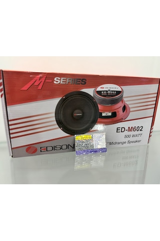 Edison Ed-m602 16.5 Cm Midrange Oto Araç Hoparlörü